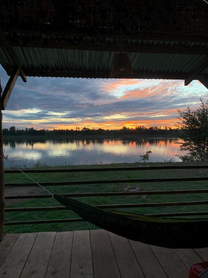 Vera Sunset Homestay Local Experience With Lao Family Muang Khong Exterior photo